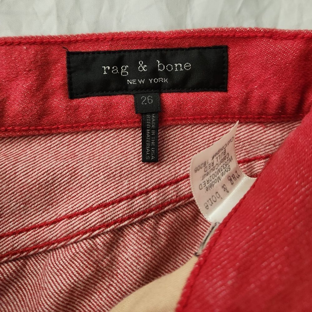 Rag & bone Ash High Rise Jeans Size 26 - Picture 7 of 8